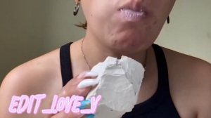 Wet chalk / Asmr chalk / Crunch eating / Мокрый мел / Асмр / Edit