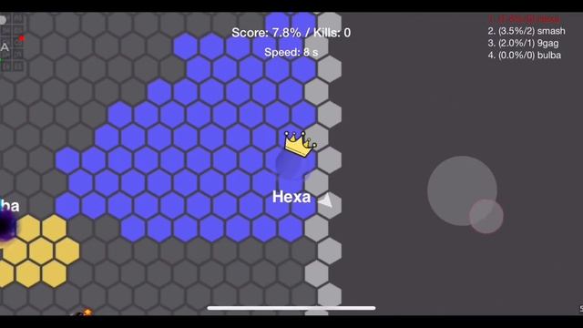 HEXA.IO I HAVE COVERED FULL 100% AREA PLAYING WITH BOTS смотреть онлайн