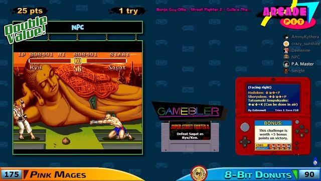 Arcade Pit S3, Game #58 (Pink Mages vs. 8-Bit Donuts) смотреть онлайн