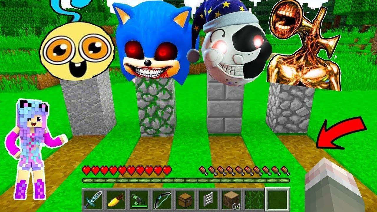 ВЫБЕРИ ПРАВИЛЬНУЮ МОГИЛУ РЕБЕНОК ДЛИННЫЕ НОГИ СОНИК ЛУНА СОЛНЦЕ СИРЕНОГОЛОВЫЙ SCP В МАЙНКРАФТ смотреть онлайн