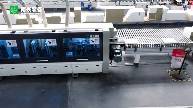 Nanxing Edgebanding Machine Line смотреть онлайн
