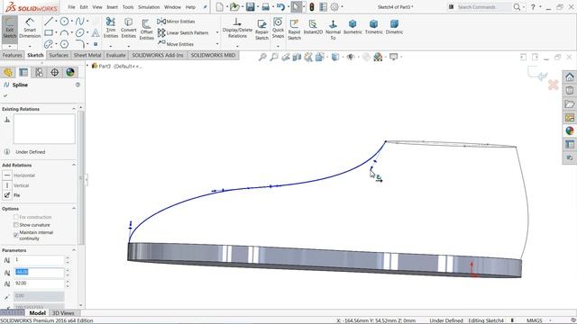 Solidworks Surface Tutorial | Lofted Surface смотреть онлайн