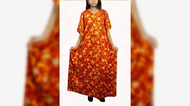 Kimono Style Kaftan Nighty смотреть онлайн
