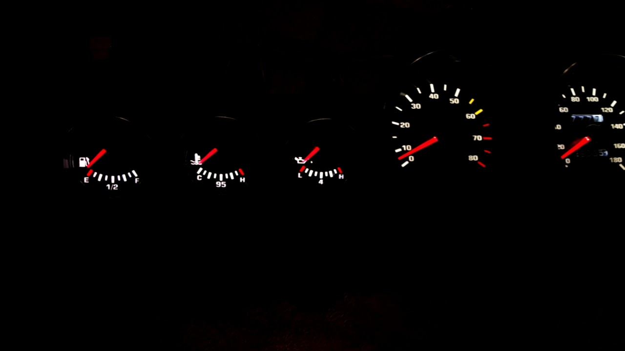 Приборка ВАЗ 2106 с плавным розжигом смотреть онлайн