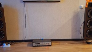 Электрон 104 стерео после ремонта и профилактики.