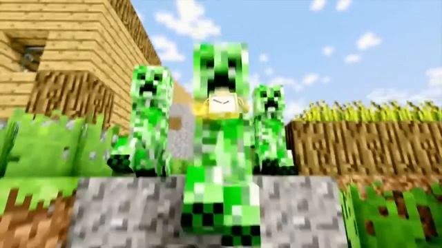 Рэп крипера в Minecraft смотреть онлайн