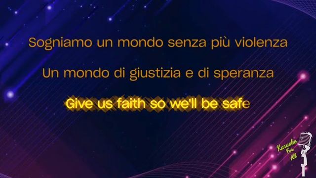 The Prayer - Céline Dion, Andrea Bocelli (Karaoke Version) смотреть онлайн