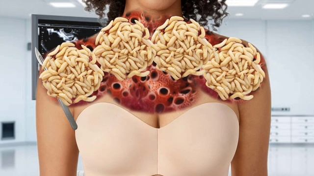 ASMR ANIMATION TREATMENT🤕 Removal Worm, Maggots, Infected Body | Trypophobia Animation