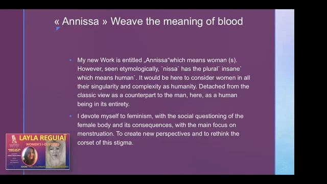 Women's Art for Human Rights - Layla Reguiaï смотреть онлайн