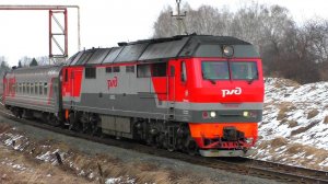 "Впервые в наших краях". ТЭП70У-006 с пригородным поездом Сосьва Новая - Алапаевск