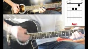 Руки Вверх  - Лишь о тебе мечтая. Аккорды и разбор боя на гитаре