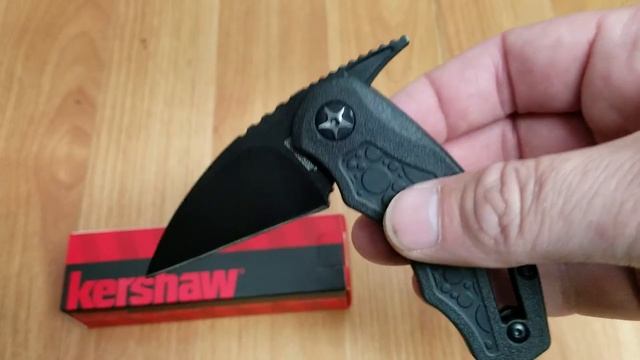 Kershaw Decoy Linerlock 3Cr13 Wharncliffe Black Oxide Folding Knife 4700 смотреть онлайн