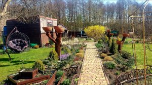 Дача. Апрель. Теплая погода вернулась #дачныебудни 🌞