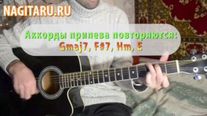 Градусы - Голая (Нравится мне). Аккорды и разбор перебора/боя на гитаре