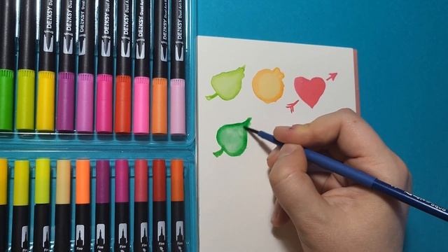 ОБЗОР МАРКЕРОВ DENKSY | Маркеры на водной основе