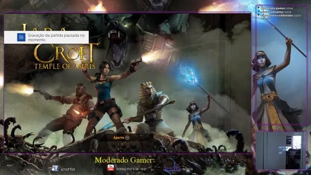 lara croft temple of osiris - PS4 o início com amigo Maca. смотреть онлайн
