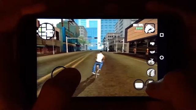 Google Nexus 4 (5.1.1) - GTA San Andreas - Gameplay / Test смотреть онлайн