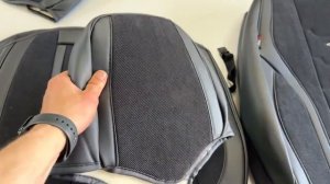 Накидки на сиденья перед+зад 5D-форма PSV Rebus (Черный)