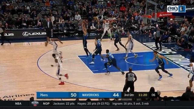 Luka Doncic overcomes shooting woes with 12-assist game in Sixers vs. Mavs | 2019-20 NBA Highlights смотреть онлайн