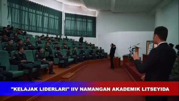 IIV Namangan akademik litseyida ,, Kelajak liderlari"