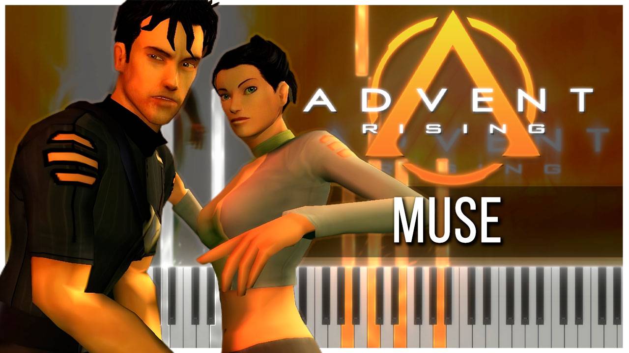 Muse (Advent Rising) 【 КАВЕР НА ПИАНИНО 】 смотреть онлайн