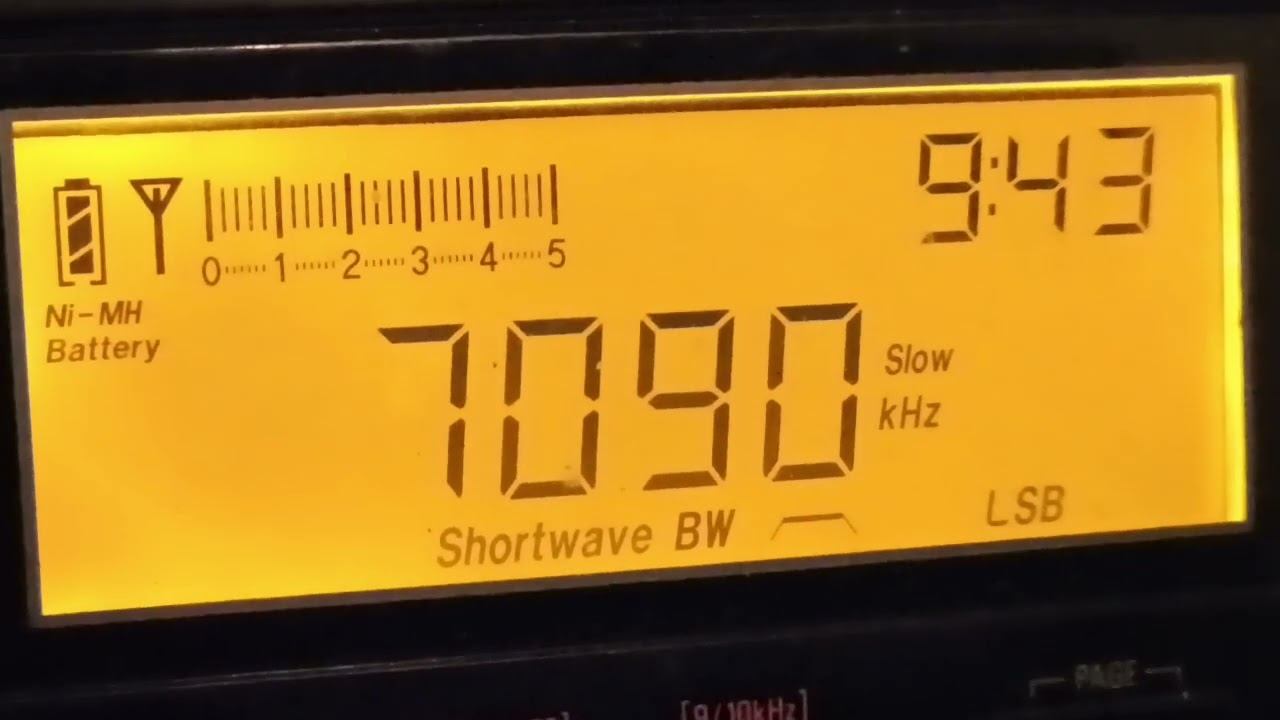 Р2АНЩ. москва приём! радио двойка анна николай щука. диапазон 40 метров. 7090 кГц LSB TECSUN PL-680 смотреть онлайн