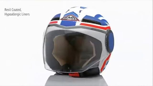SMK Streem Heroic Open Face Helmet смотреть онлайн