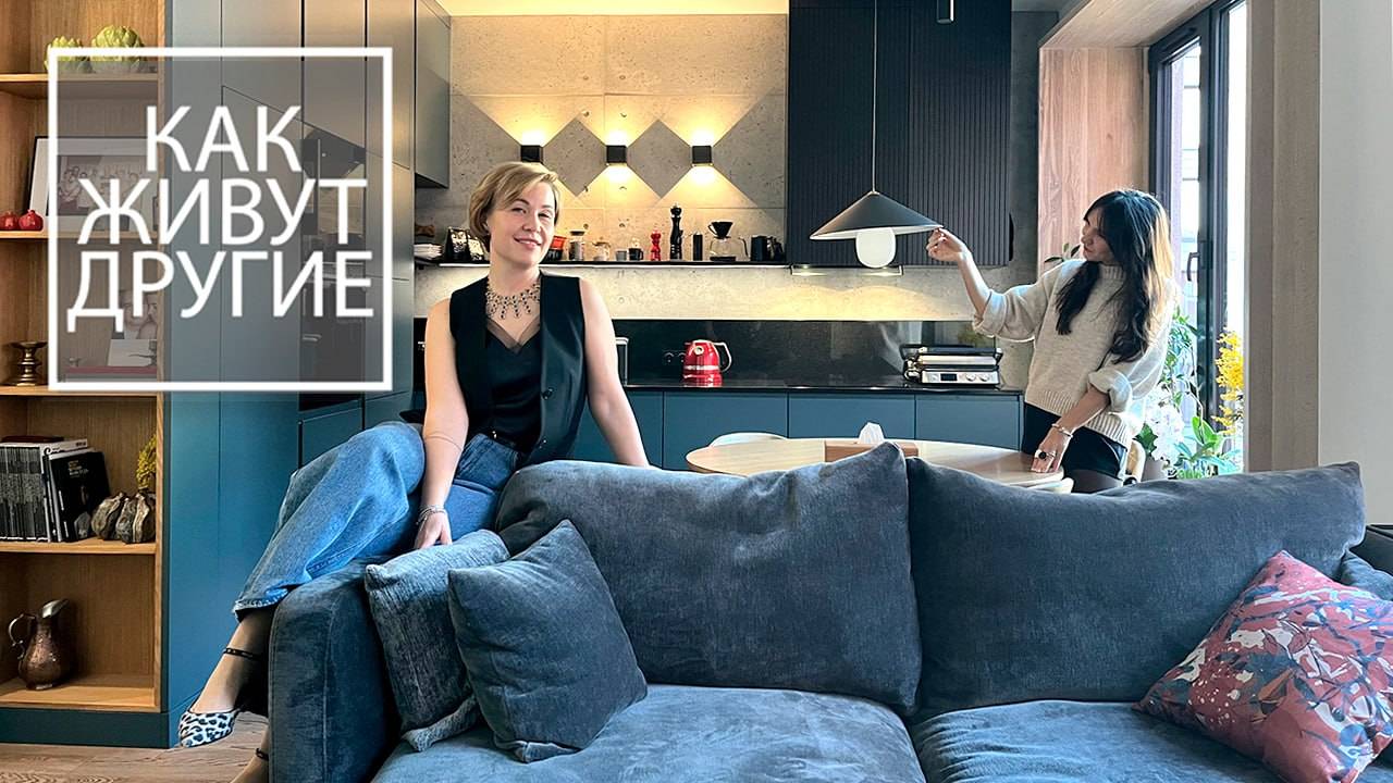 Роскошный дизайн большой КВАРТИРЫ😍 Умный дом, две детские и гармония ДЕРЕВА с БЕТОНОМ