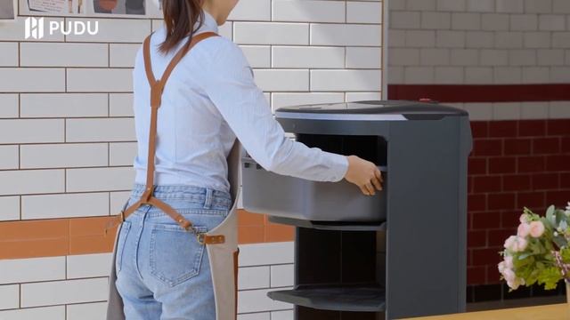 HolaBot, Pager & Notifications Delivery Robot ｜ Pudu Robotics смотреть онлайн