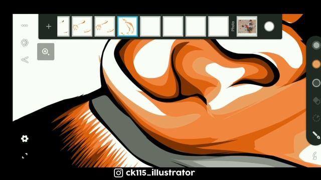 Vector Art tutorial part 2 #faceshading 🖌 ( infinite design ) ck115illustrator смотреть онлайн