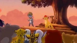 Хранители лев Кайон и Рани правят вместе коронация