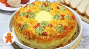 Шикарное горячее блюдо на праздничный стол ✧ Мясной торт