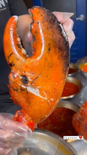 Crunchy Prons And Crabs 🔥🔥 #Shorts #food #foodie