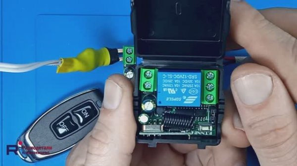 Радиореле KTTNKG 12 В 433 МГц 10 А с пультом, беспроводное, одноканальное, обзор, настройка режимов