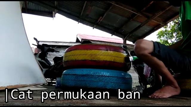 Cara Membuat Kursi Dari Ban Bekas... Kelompok 3 смотреть онлайн