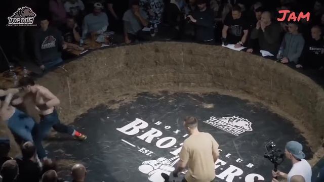 Underground fighting |style| Bearnuckle | FEARLESS VS VALERA fight смотреть онлайн