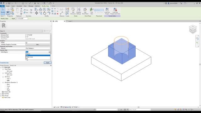 Revit Families - Episode 2 Revit Family Visibility Part 1 - Family Category & Sub-Categories смотреть онлайн