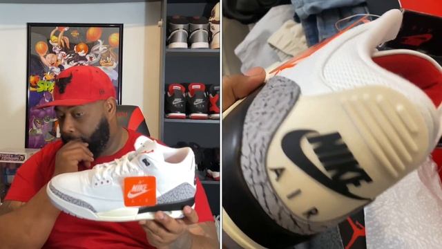 Air Jordan 3 White Cement Review (Reimagined) More Limited Than We Thought! смотреть онлайн