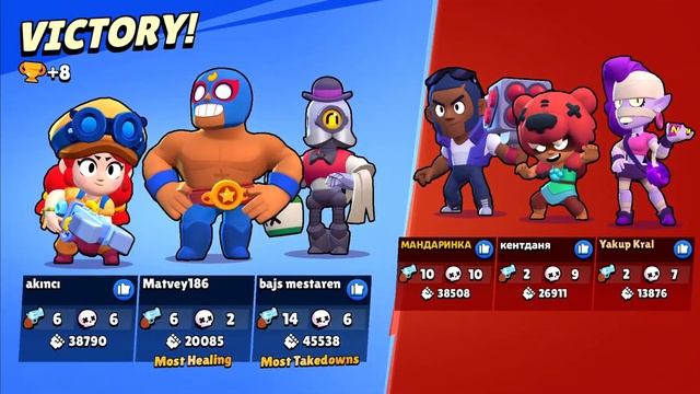 BRAWL STARS | MORE VICTORIES WITH EL PRIMO IN THE GEM GRAB GAME MODE! HE IS GOOD TANK! смотреть онлайн