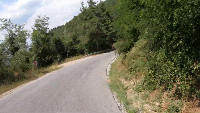 Bulgaria's Rhodope mountains: Tsatsarovtsi pass downhill смотреть онлайн