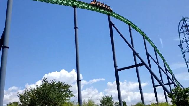 Kingda Ka Front Seat POV 2015 FULL HD Six Flags Great Adventure смотреть онлайн