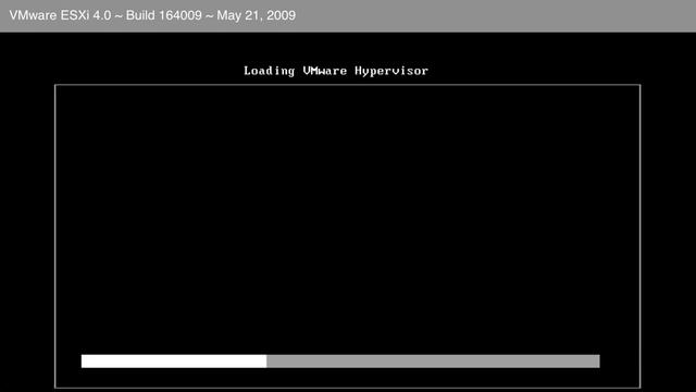 VMware ESXi 4.0 Install. смотреть онлайн