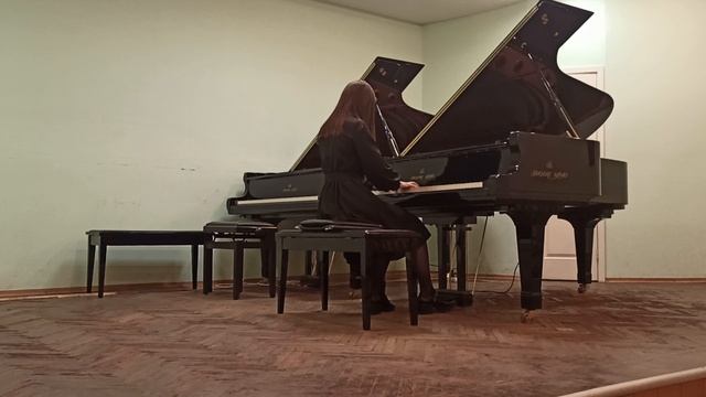 Н.Метнер."Две картины-настроения" op1 (№3 и № 4) Исп.Александра Котышева, класс преп. О.М.Чернышова смотреть онлайн