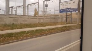 Севастопольский Троллейбус на Тролза Мегаполис с Ул. лебедя до горгаз 25 ноября 2021 год