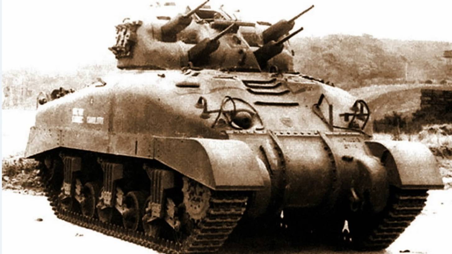 Зенитный танк « Шерман » смотреть онлайн