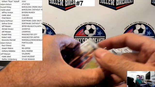 2020-21 Topps Chrome X Steve Aoki UEFA CL Neon Future, RANDOM TEAM BREAK - #7 (SOCCER BREAKERS FC) смотреть онлайн