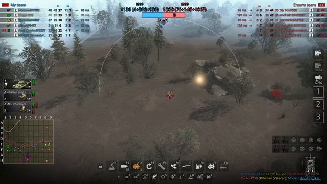 Men of War 2 Arena Gameplay USSR Tank Regiment #8 (No Commentary) смотреть онлайн