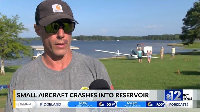 Small aircraft crashes into Ross Barnett Reservoir смотреть онлайн