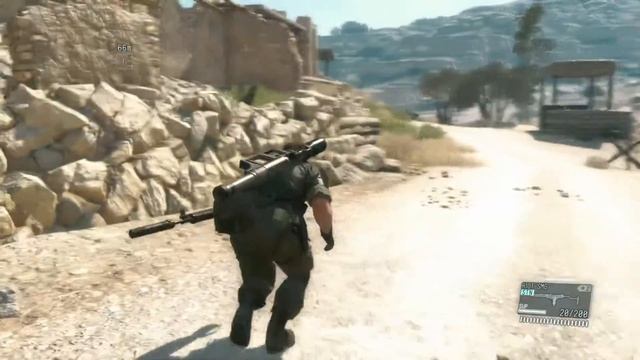 Metal Gear Solid V TPP - Side Ops (Eliminate The Tank Unit 1) смотреть онлайн