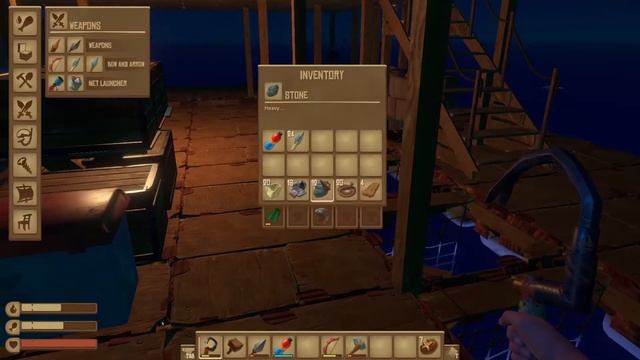 Raft lietuviškai, #21, Pirmoji didelė sala: lama смотреть онлайн